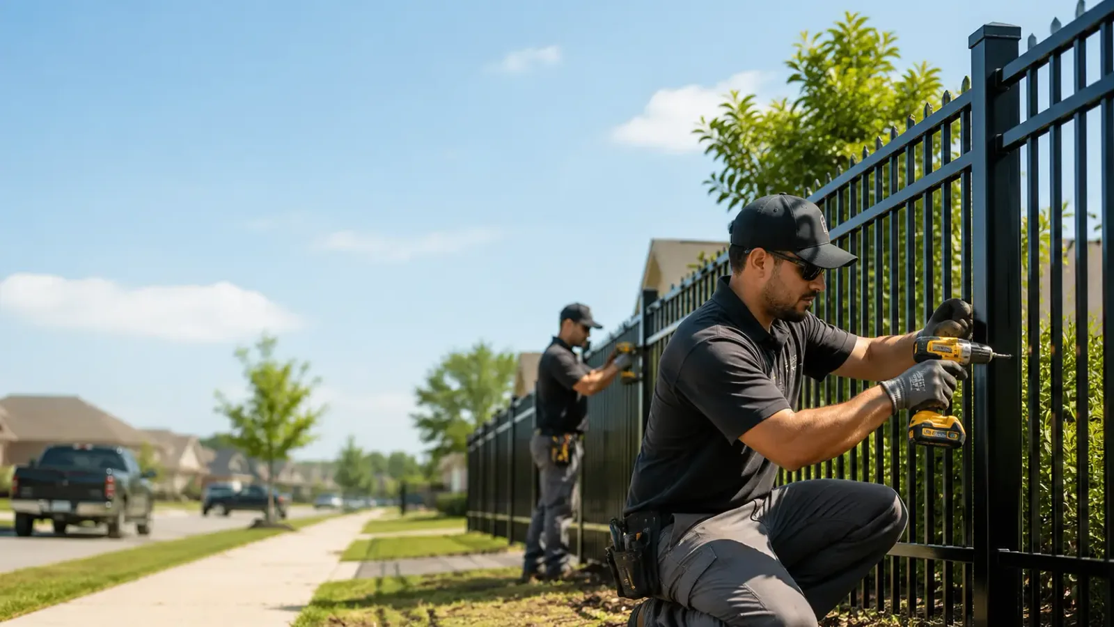 Metal Fence Installation in Edmonds, WA